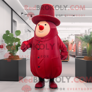 Mascot character of a Red...