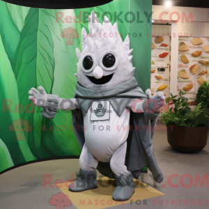 Mascot character of a Gray...