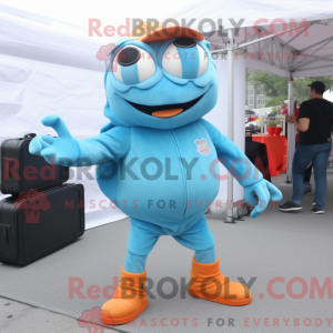 Maskot karakter af en...