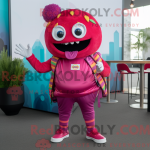 Maskot karakter af en...