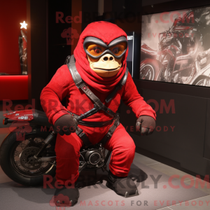 Mascot character of a Red...