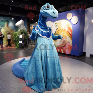 Máscara de Titanoboa azul...