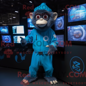 Mascot karakter van een...