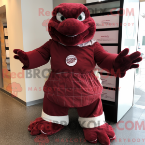 Mascottekarakter van een...