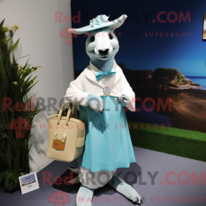 Mascottekarakter van een...
