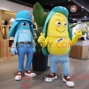 Mascottekarakter van een...
