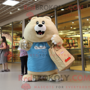 Mascot karakter van een...