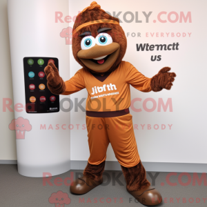 Personnage mascotte d un...