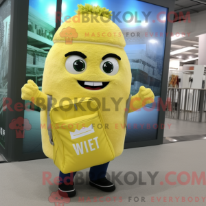 Mascot character of a Lemon...