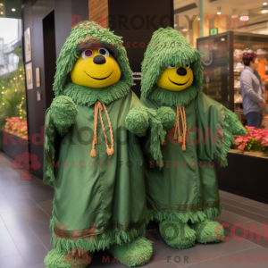 Mascot karakter van een...