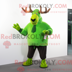 Mascot character of a Lime...