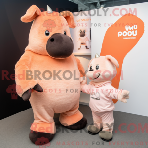Personnage mascotte d un...