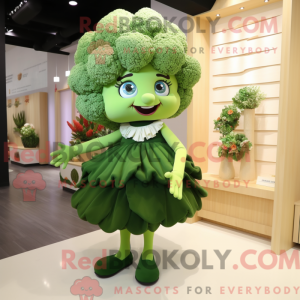 Mascot karakter van een...