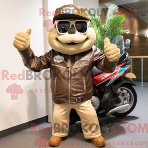 Postava maskota Tan Cod...