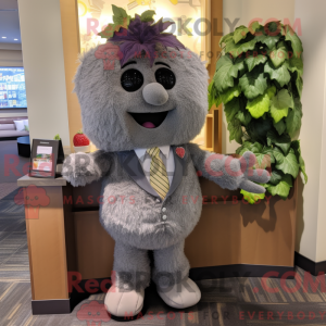 Mascot character of a Gray...