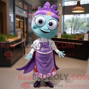 Mascot karakter van een...