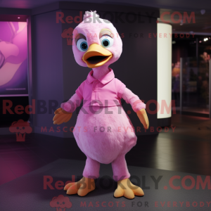 Mascot karakter van een...