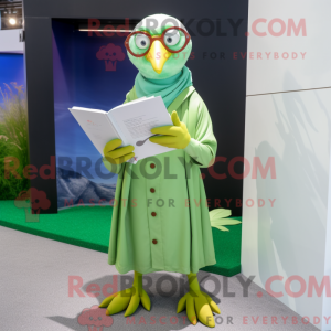 Mascot character of a Lime...