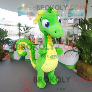 Mascot character of a Lime...