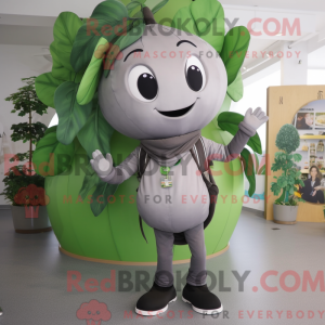 Mascot character of a Gray...
