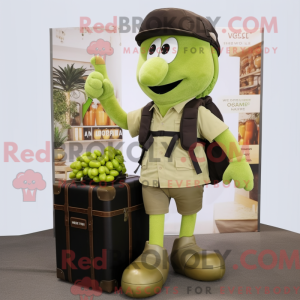 Mascot karakter van een...
