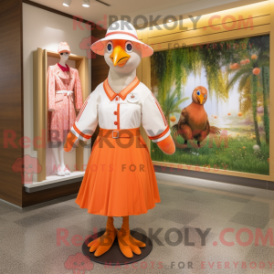 Mascot karakter van een...
