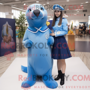 Mascottefiguur van een...