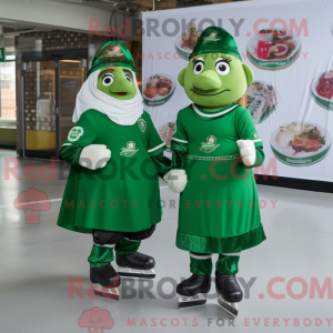 Mascot karakter van een...