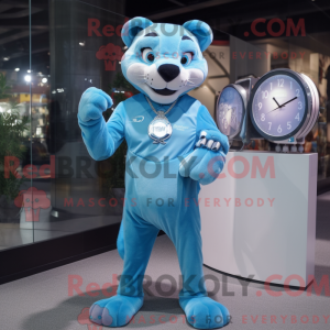 Mascottefiguur van een...