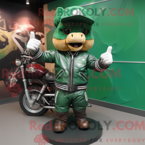 Mascottefiguur van een...