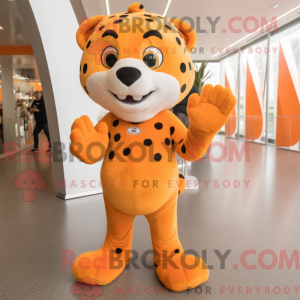 Mascot character of a...
