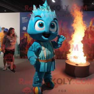 Mascot character of a...