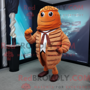 Mascot character of a Rust...