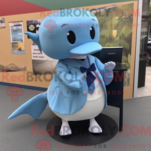Mascot karakter van een...