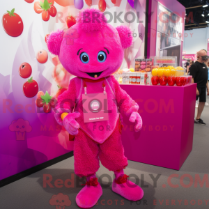 Postava maskota Magenta...