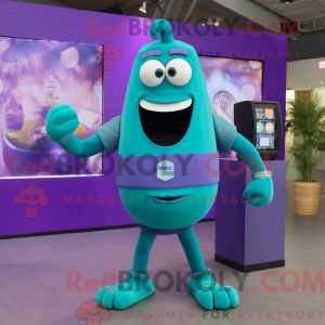 Mascot karakter van een...