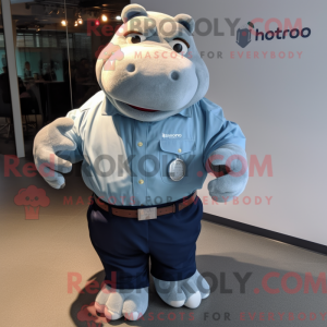 Mascot karakter van een...
