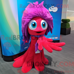 Máscara de peixe Magenta...