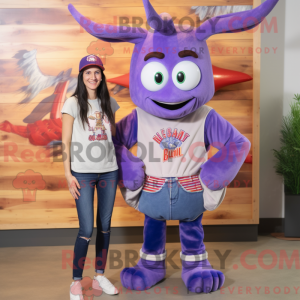 Mascot character of a...