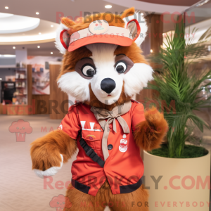 Personnage mascotte d un...