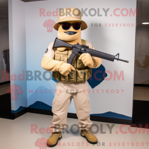 Postava maskota Tan Sniper...