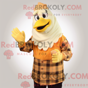 Postava maskota kuře na...