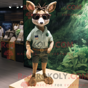 Mascot character of a Olive...