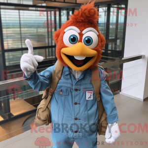 Personagem de mascote de...