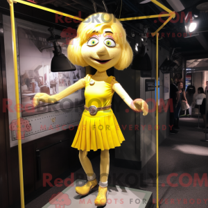 Personnage mascotte d un...