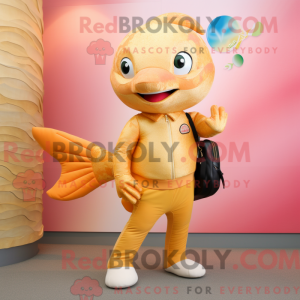 Maskot karakter af en...