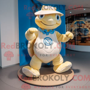 Mascot character of a Cream...