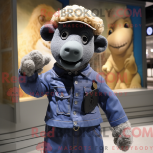 Mascottekarakter van een...