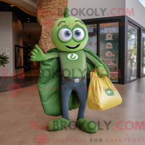 Mascot character of a Olive...
