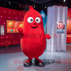 Mascottekarakter van een...